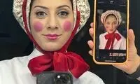خانم بازیگر با یک گریم جذاب و کپشنِ تفکربرانگیز