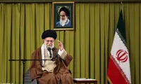 عکسی از پوشش متفاوت مهمان رهبر انقلاب