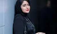 عکس پاییزی فاطیما بهارمست با استایل ترند جین