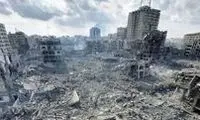 ویدئویی از گریه‌ دلخراش کودک مجروح فلسطینی