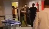 حضور افرادی با قمه در یک بیمارستان یاسوج