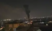 لحظه حمله صهیونیست‌ها به بیروت در پخش زنده