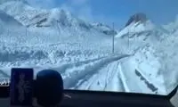 برف یک‌متری در ارتفاعات استان کرمان