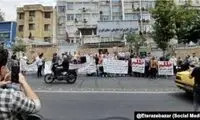 تصاویر خبرساز از یک تجمع اعتراضی در تهران 