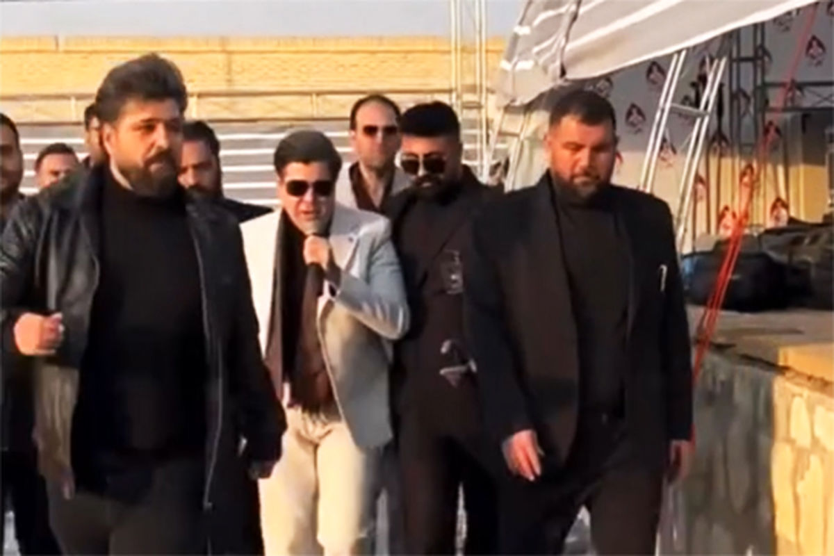 شوآف سالار عقیلی در یک جشنواره استانی سوژه شد