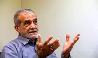 از پوستر تبلیغاتی متفاوت پزشکیان رونمایی شد
