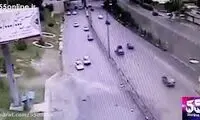 صحنه جالبی که راننده خودرو 206 رقم زد
