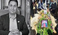 تصاویری از مراسم خاکسپاری عامل حادثه متروپل