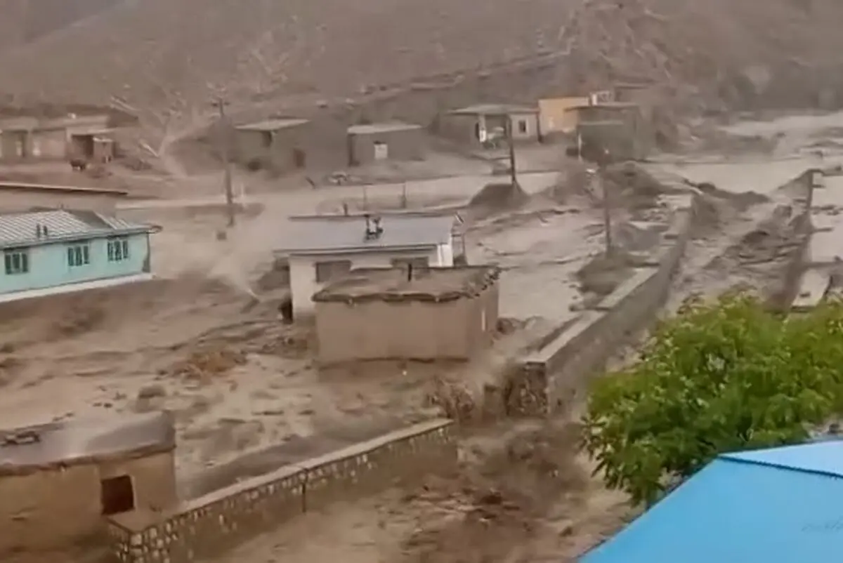 وقوع سیل شدید در استان گلستان