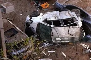 تصاویر بلومبرگ از آثار حمله ایران به تل‌آویو