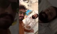 عیادت مصطفی راغب از حمید هیراد پس از شیمی‌درمانی
