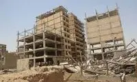 لحظه وحشتناک ریزش ساختمان‌ها در جنوب تهران 