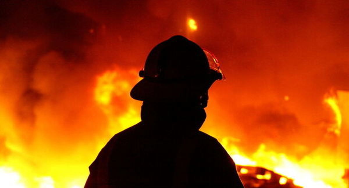 اولین تصاویری از آتش سوزی مهیب در میشیگانِ آمریکا