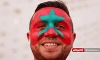 شمایل عجیب و غریب هواداران مراکش و پرتغال
