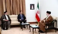 تصویری از  دیدار نخست وزیر عراق با رهبری