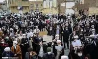 شعار روحانیون علیه رئیسی در تجمع مردم قم!