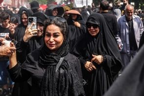 عکس به‌‌جا مانده از راهپیمایی جاماندگان اربعین 