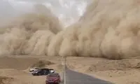 طوفان شن 1362 نفر سیستانی را راهی بیمارستان کرد