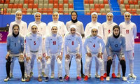 جشن دختران فوتسال ایران پس از صعود به جام جهانی