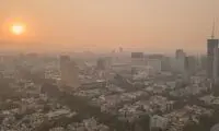 عکسی که نشان می‌دهد وضعیت تهران اضطراری شده