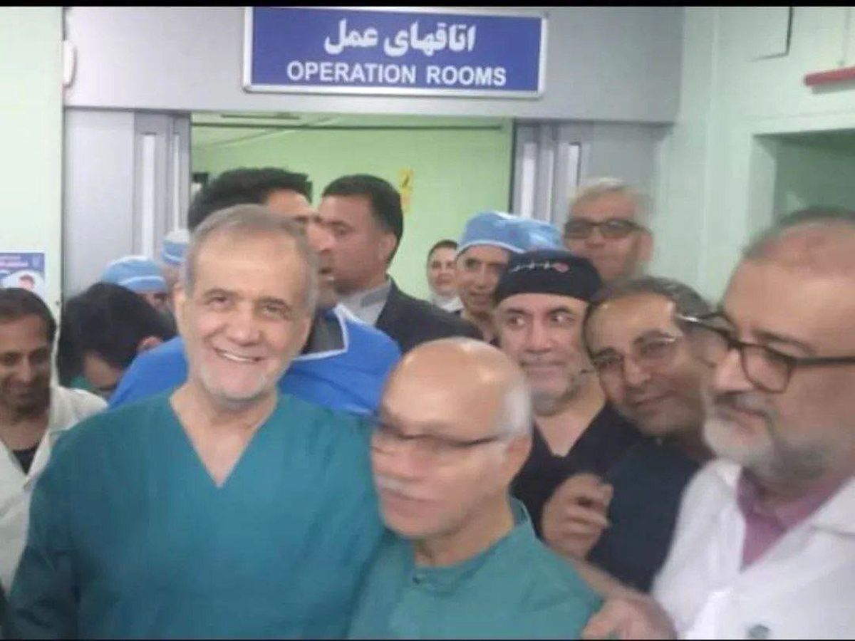   مسعود پزشکیان جان ۲ بیمار را نجات داد 