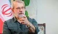 پاسخ تند لاریجانی به اظهارات ترامپ درباره ایران