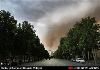 هشدار هواشناسی درباره وقوع طوفان در تهران