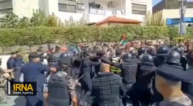 حمله وحشتناک اردنی‌ها به سفارت اسرائیل