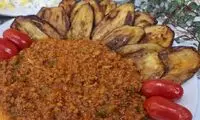 بورانی بادمجان کردی؛ غذایی خوشمزه و بی‌دردسر