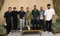 عکس دسته جمعی سرخابی‌ها در تبریز