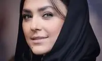 تیپ و استایل مشکی هدی زین‌العابدین در یک مراسم