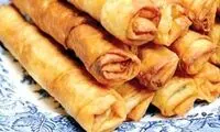 طرز تهیه بورک سیگاری با جعفری