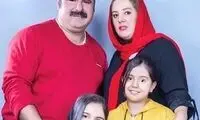 سلمانِ سریال «نون خ» در کنار همسر و دخترانش