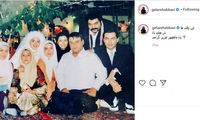 عکسی زیرخاکی گلاره عباسی از ماه‌چهره خلیلی