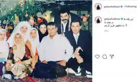 عکسی زیرخاکی گلاره عباسی از ماه‌چهره خلیلی