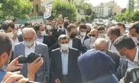 حضور پرحاشیه احمدی‌نژاد و همراهان در وزارت کشور