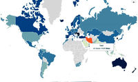 ایران در تَهِ جدول کشورهای دارای اینترنت نسل 4