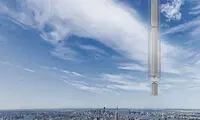 آسمانخراشی متصل به سیارک ساخته می‌شود