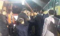خروج پیکان و تراکتورسازی با اسکورت پلیس