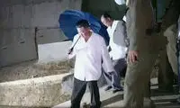 انتشار تصویر جنجالی از راه رفتن رهبر کره شمالی