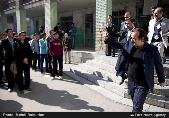 عکس: مجید مجیدی معلم شد