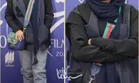 لیندا کیانی در اکران مردمی فیلم «ضد»