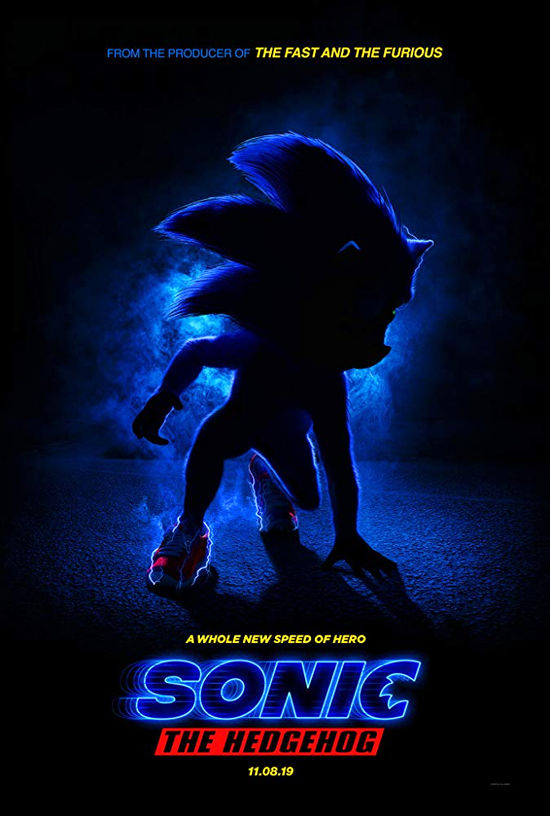 اولین پوستر فیلم Sonic the Hedgehog