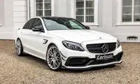 کارلسون مرسدس C63 AMG S تا دندان‌مسلح
