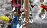 ایده‎های جالب برای استفاده دوباره از لامپ‎ها