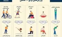 ورزش‌هایی برای چهل سالگی
