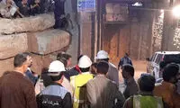 جسد 3 کارگر حادثه مترو بیرون کشیده شد