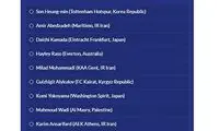 انصاری‌فرد، محمدی و عابدزاده نامزد لژیونر برتر