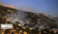 ۹۰درصد آتش‌سوزی نخودکار باغملک مهار شد