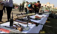 عکس: سلاحی که از اوباش شیرازی ضبط شد